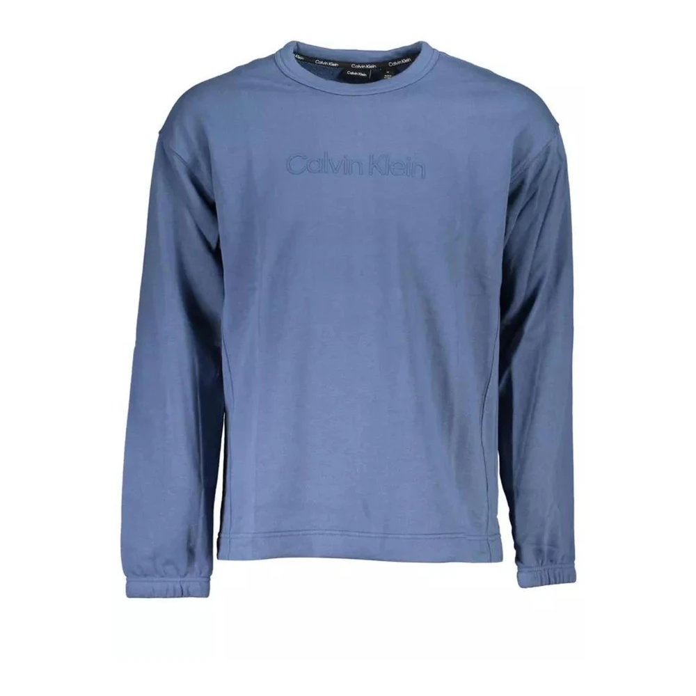 Calvin Klein Sweatshirts Blue Heren