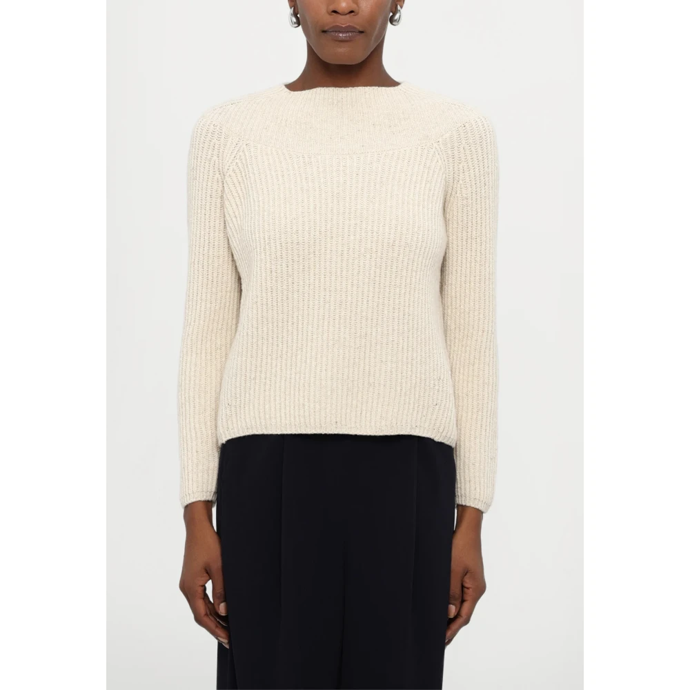 Max Mara Beige Sweater Savona Stijl Beige Dames