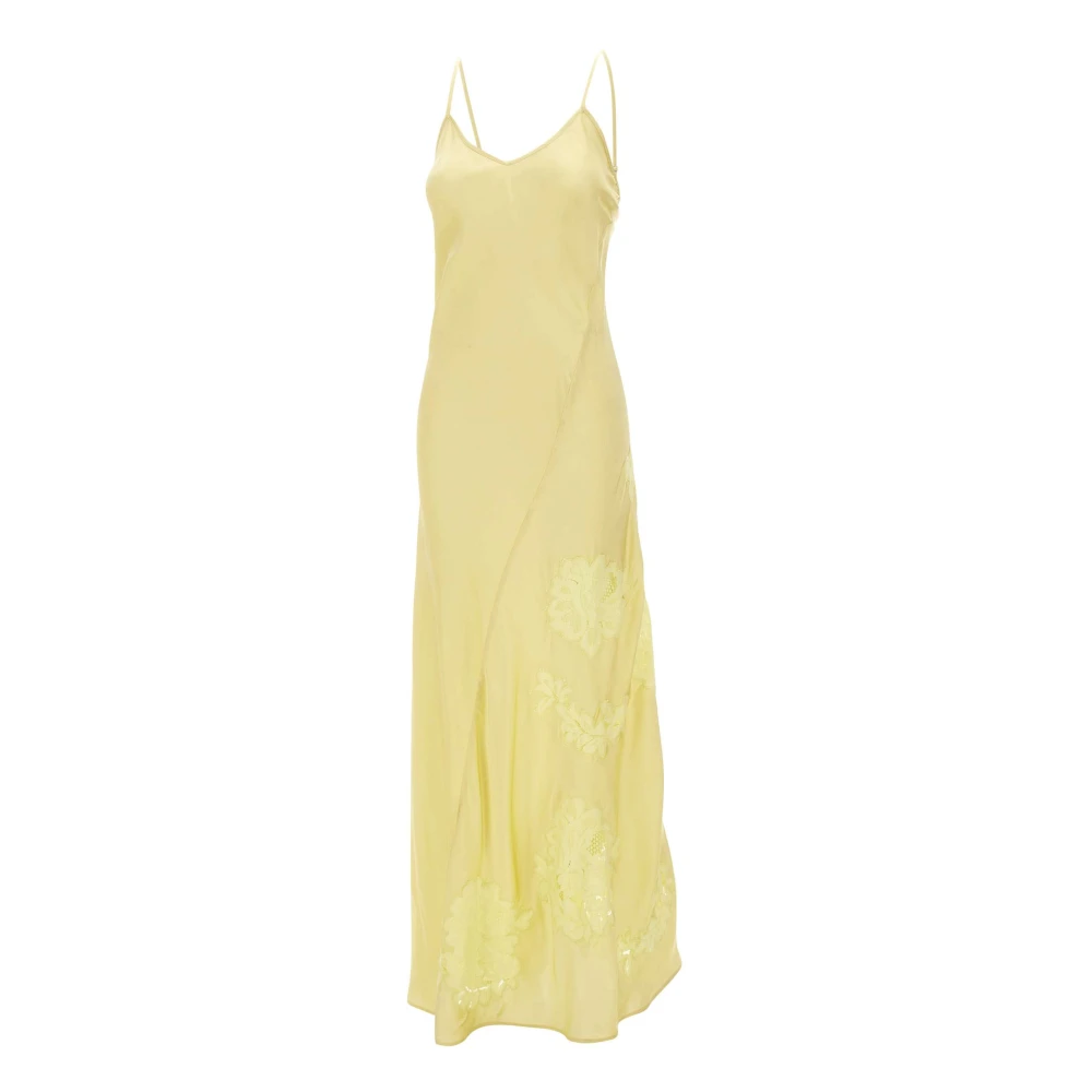 Birgitte Herskind Yellow Maxi Dresses, Female, M, Isla Dress