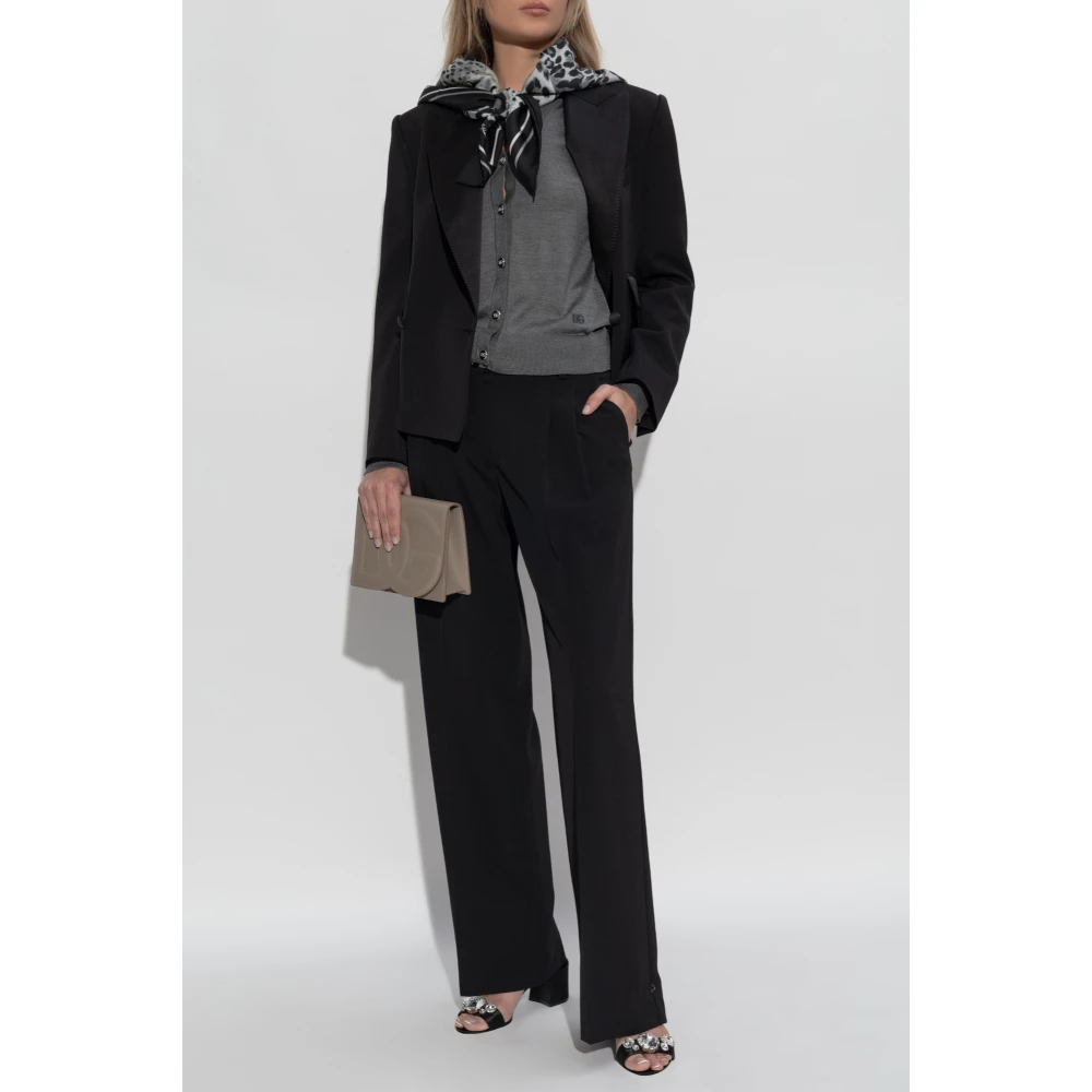 Dolce & Gabbana Zijden vest Gray Dames