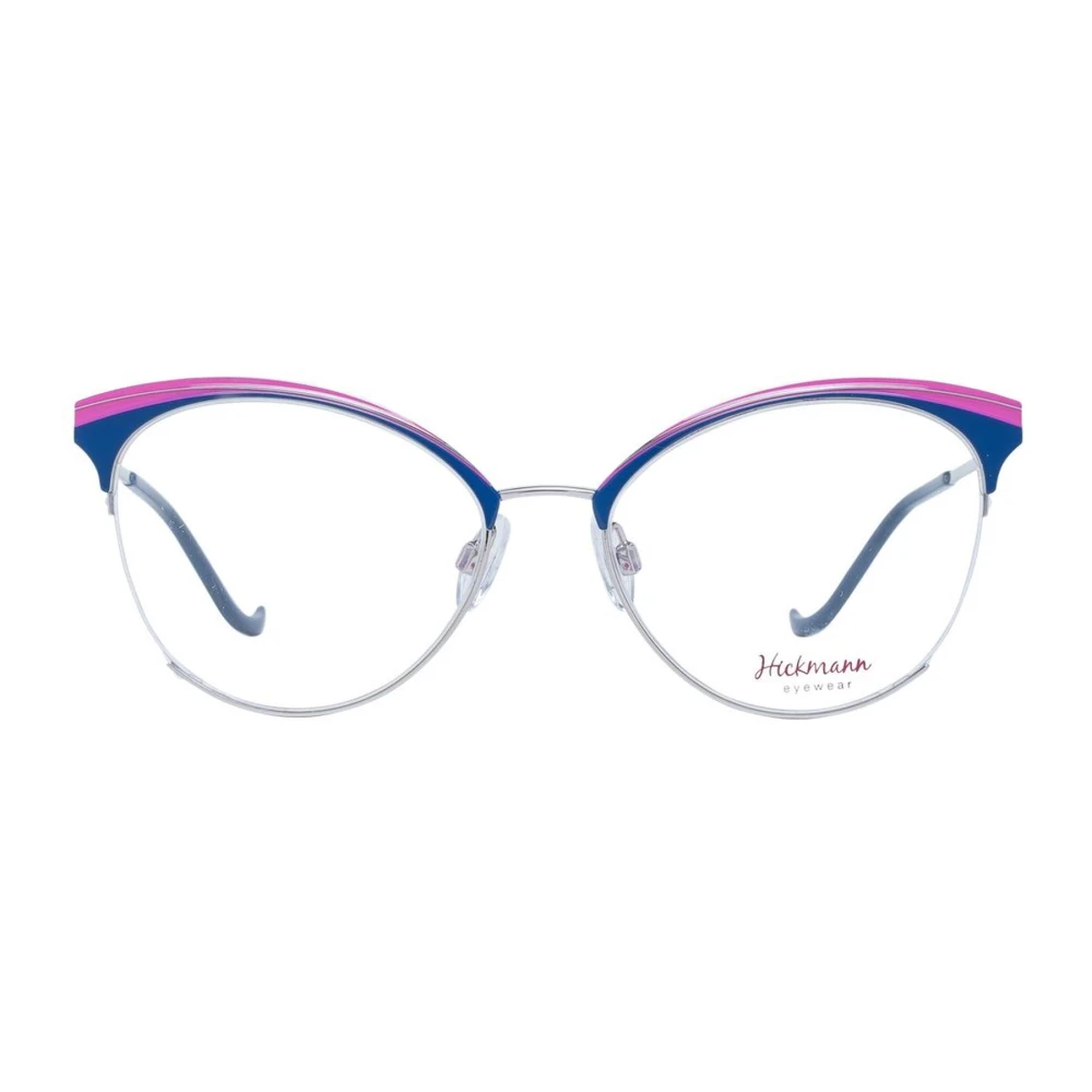 Ana Hickmann Paarse Cat Eye Metalen Optische Frames Purple Dames