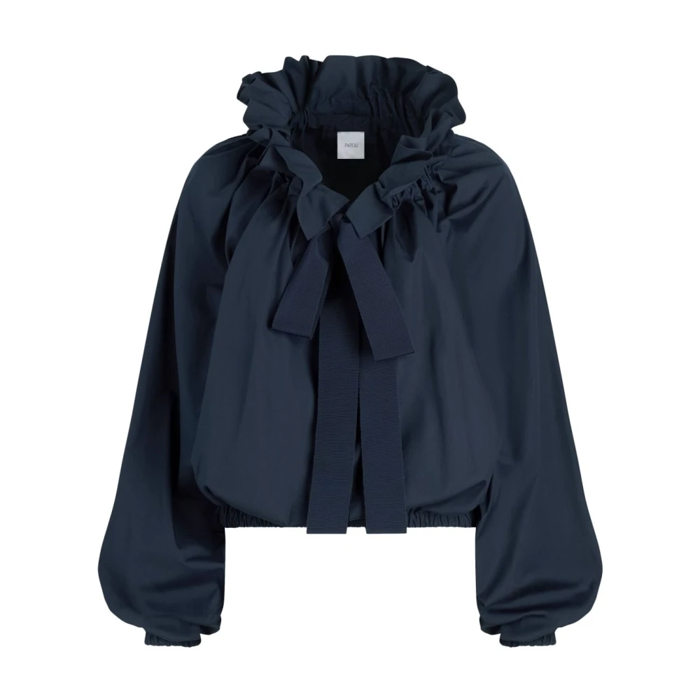Patou Blauwe Top voor Stijlvolle Look Blue Dames