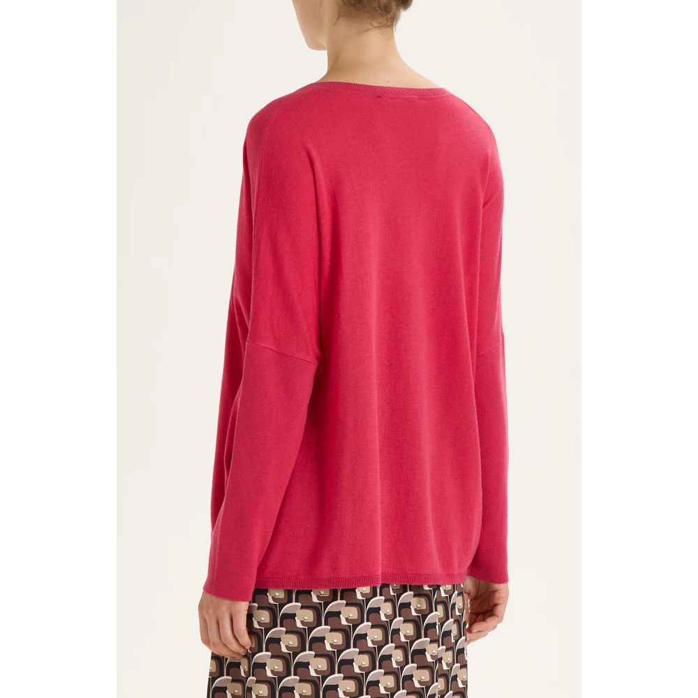 Maliparmi Zachte Trui Pink Dames