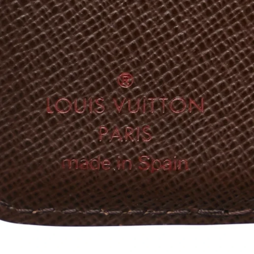 Louis Vuitton Vintage Pre-owned Canvas wallets Brown Dames