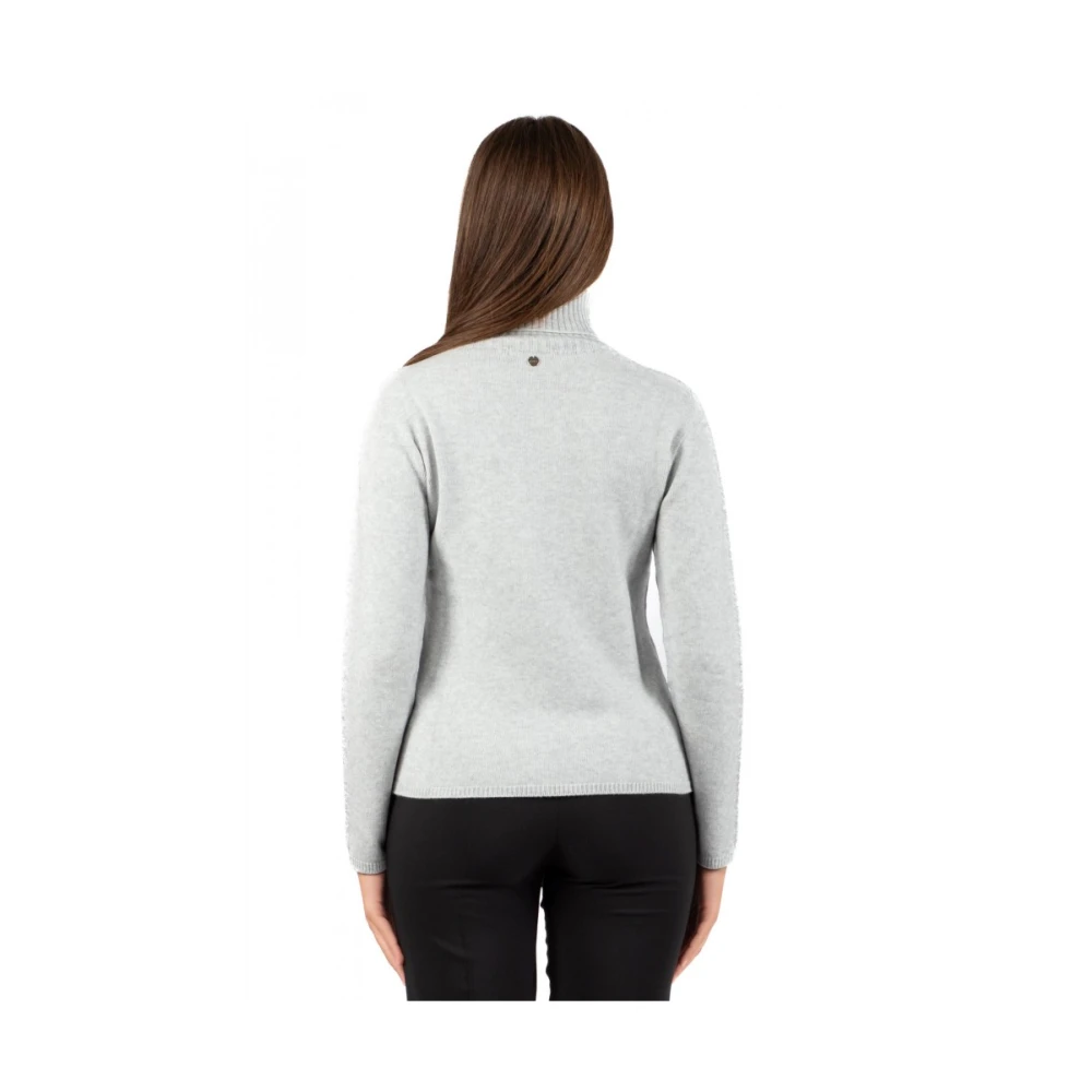 Luckylu Stijlvolle Dames Top Gray Dames