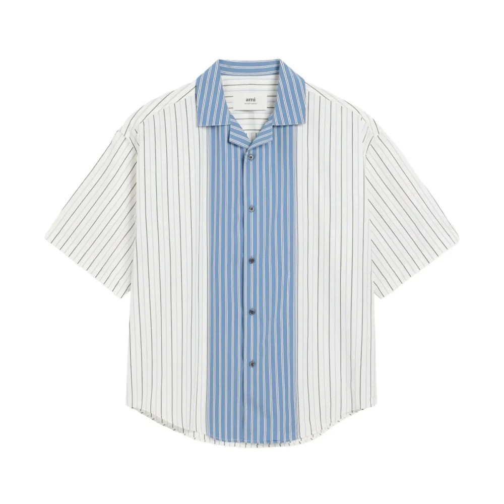 Shirts > Short Sleeve Shirts - - Ami Paris - Modalova