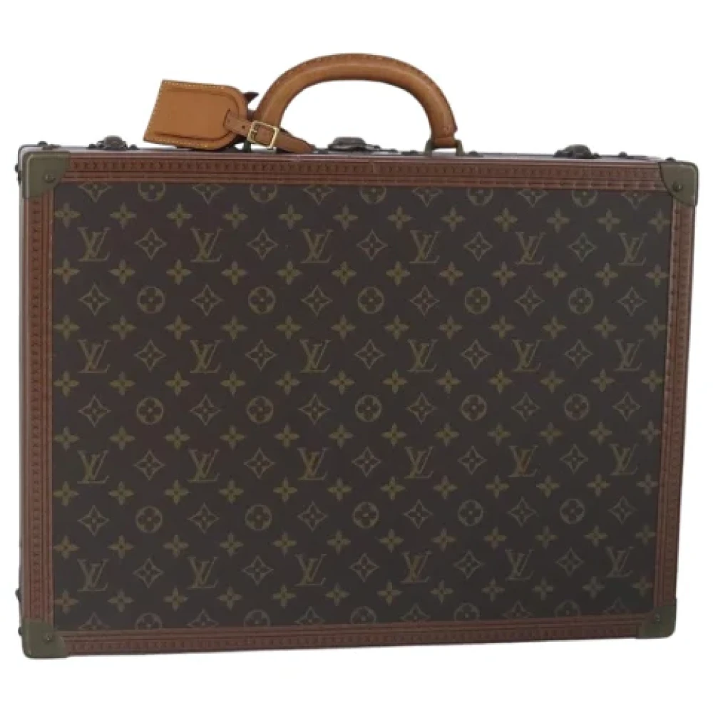Louis Vuitton Vintage Pre-owned Canvas travel-bags Brown Dames