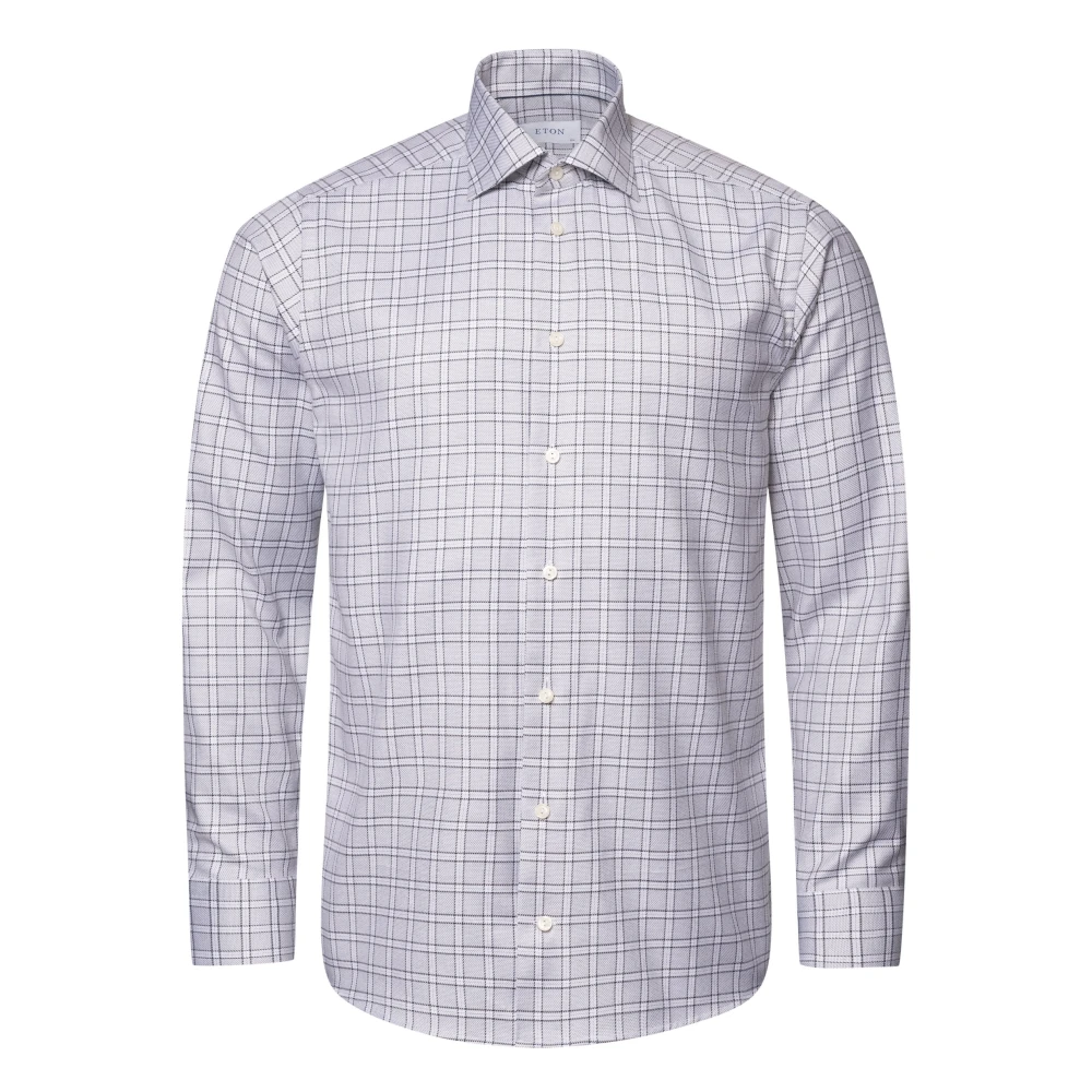 Eton Shirts Gray Heren