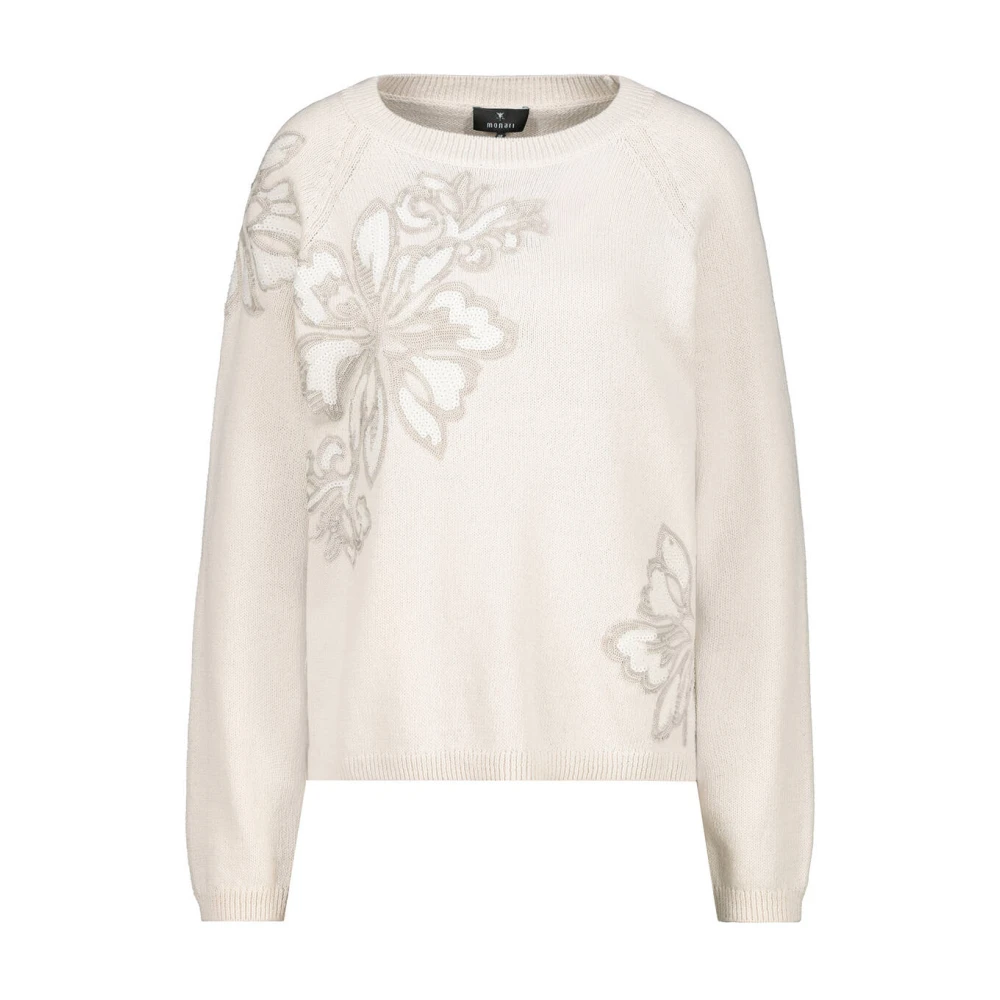 Monari Stijlvolle Pullover Sweater Beige Dames