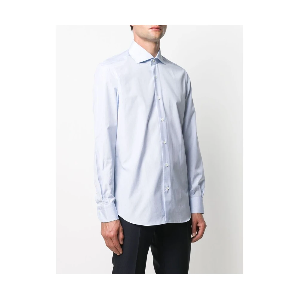 Mazzarelli Formal Shirts Blue Heren
