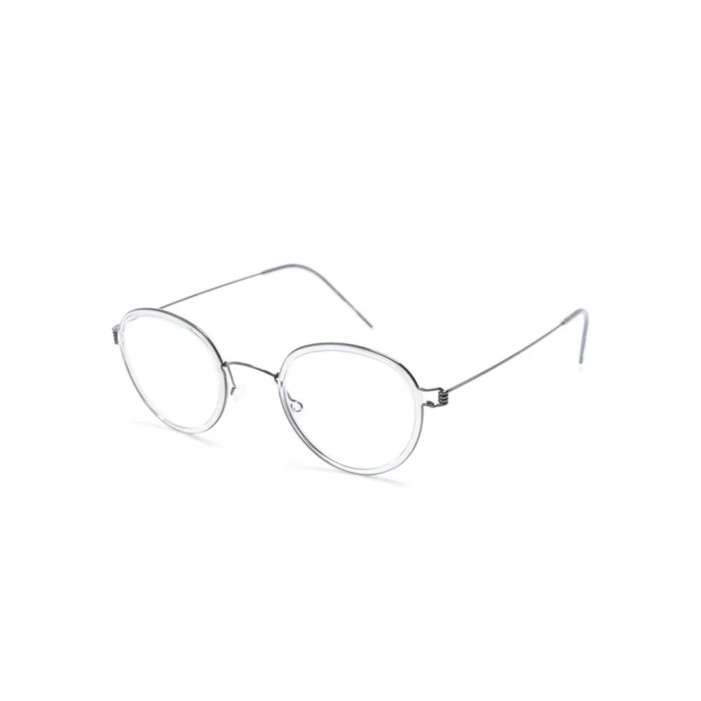 Lindberg Unisex Black Glasses, 44 Mm, Jackie Pu9 Optical Frame