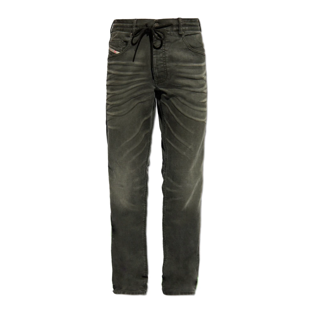 Diesel Broek `2032 D-Krooley-B` Black Heren