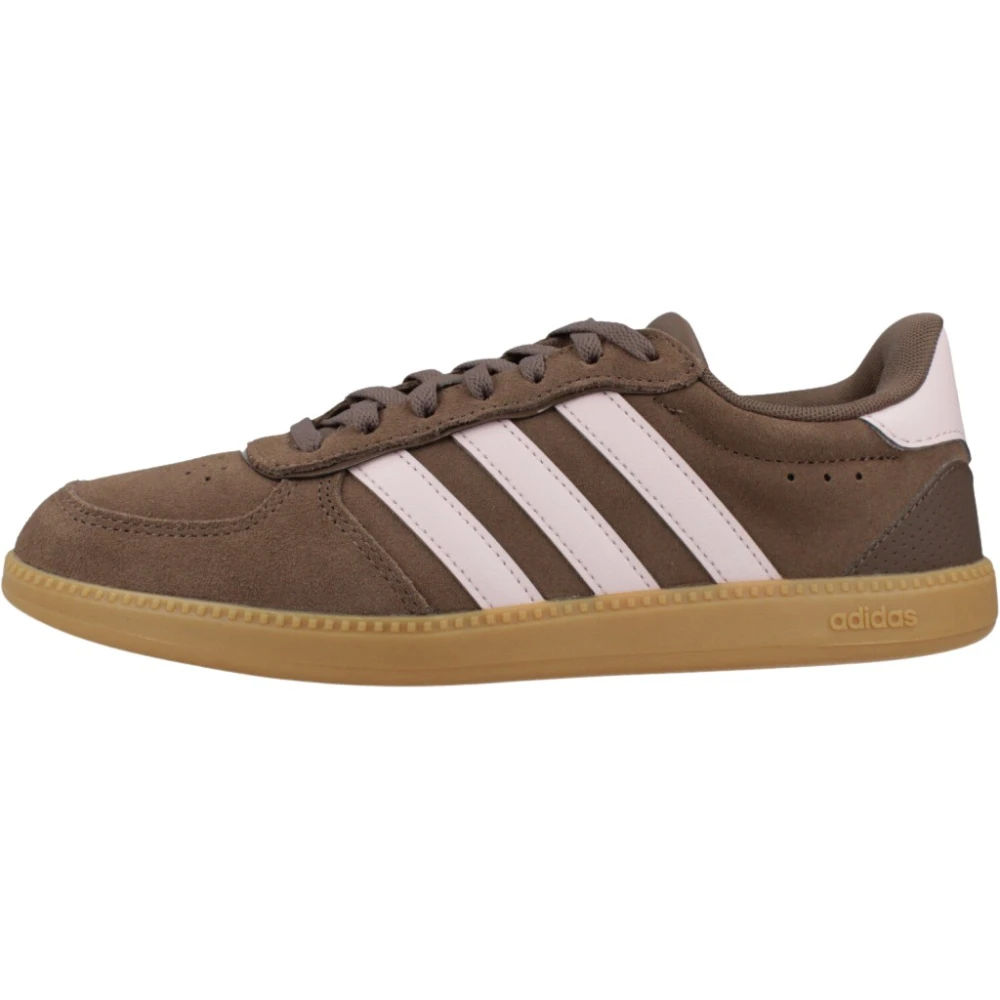 Adidas Donna Marrone Breaknet Sleek - Sneakers - Taglia 39 1/3 - Pelle - Immagine 4