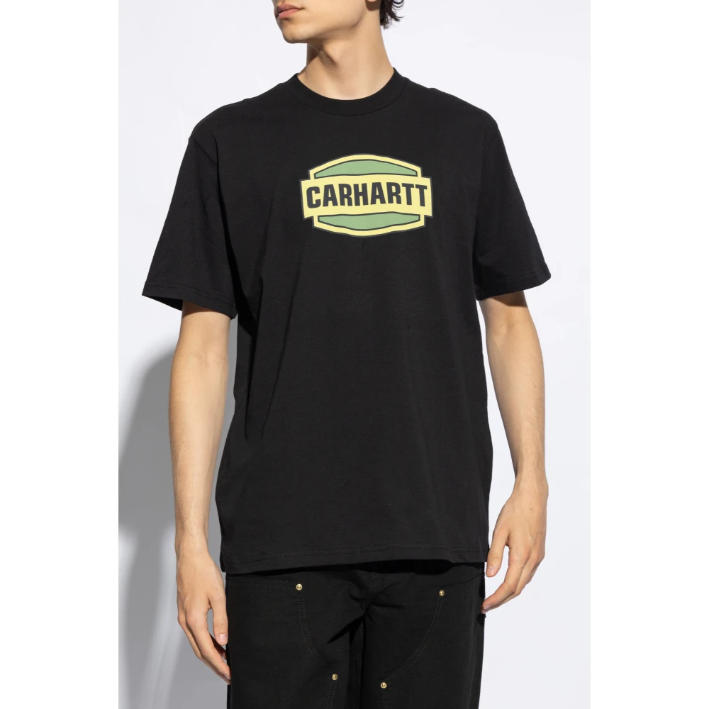 Carhartt WIP Bedrukt T-shirt Black Heren