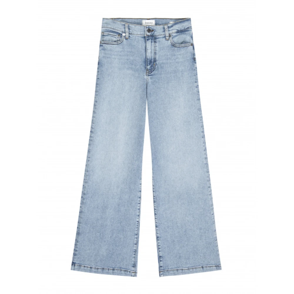 Frame - Jeans > Wide Jeans - Blue - Frame - Modalova
