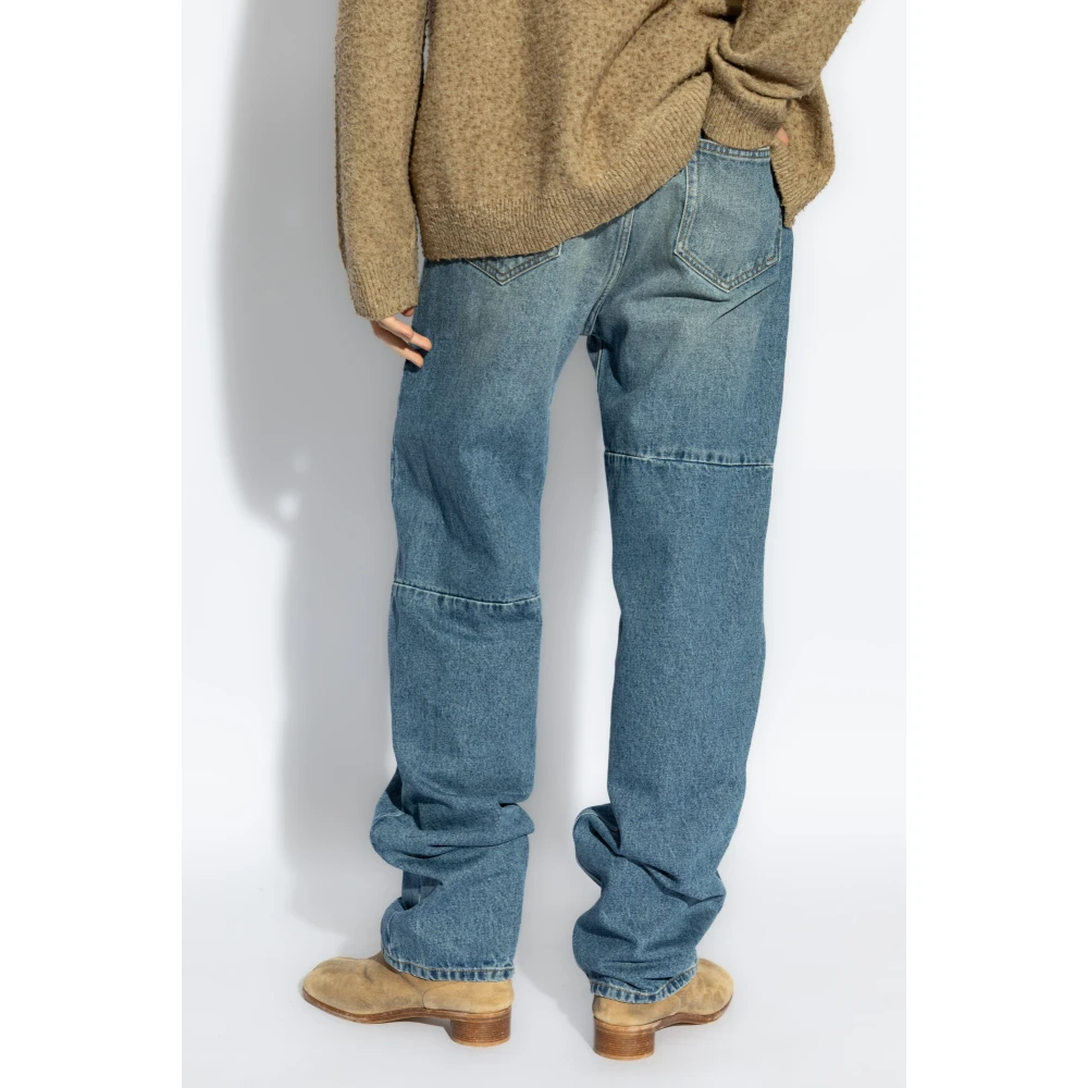 MM6 Maison Margiela Jeans met stiksels Blue Heren
