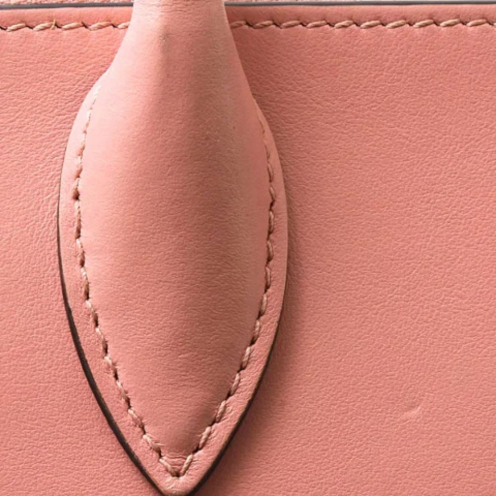 Prada Vintage Pre-owned Leather prada-bags Pink Dames