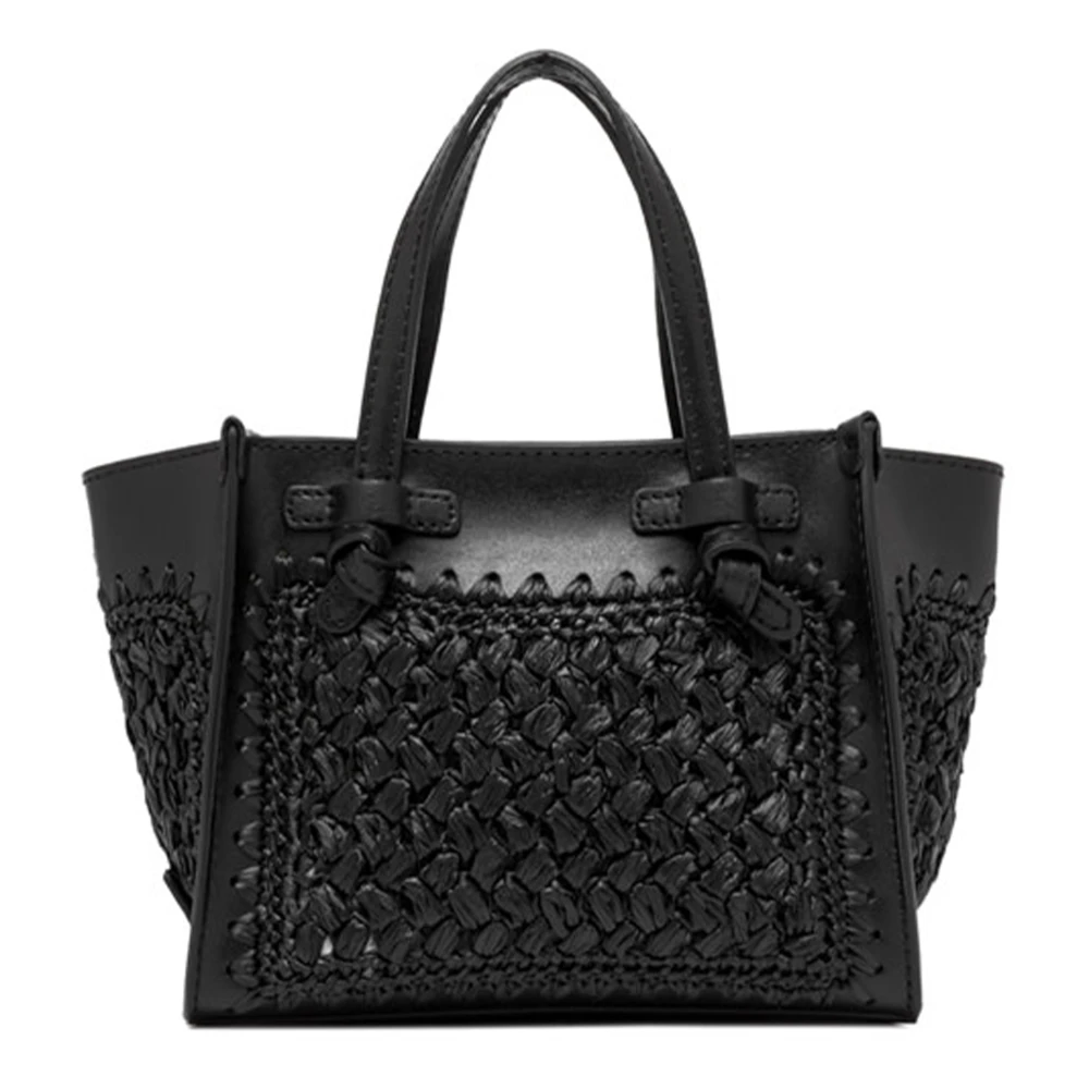 Gianni Chiarini Zwarte Marcella Leren Handtas Black Dames