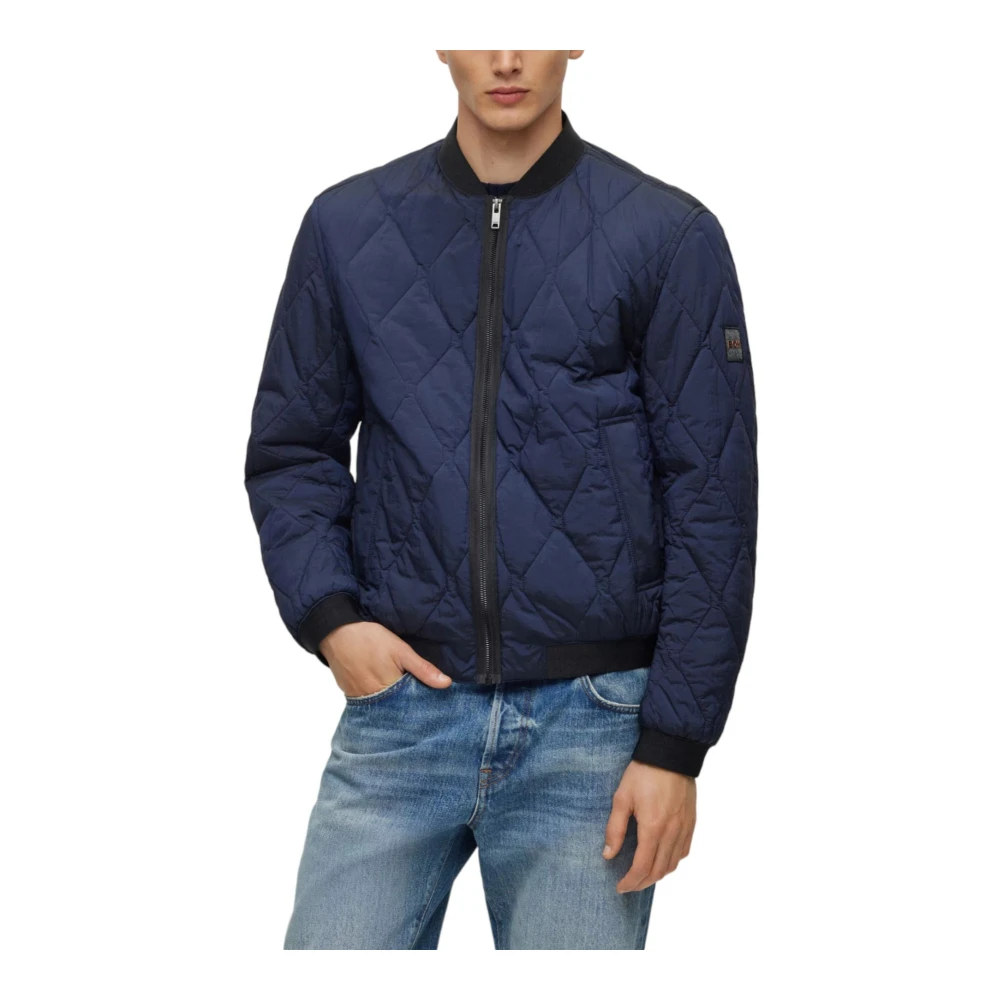 Hugo Boss Stijlvolle Bomberjack Blue Heren