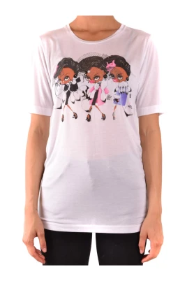 Elegant Damers Grafisk T-shirt