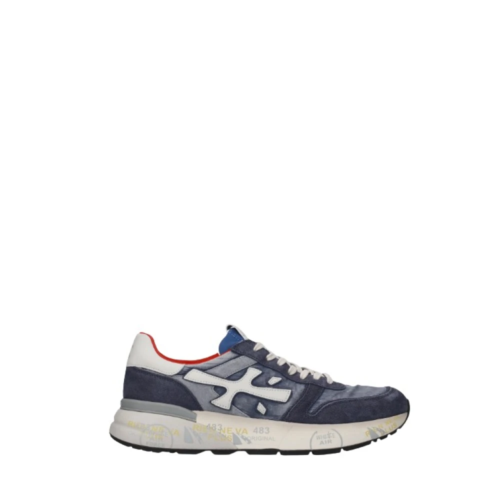 Premiata Men's Blue Sneakers, 8 Uk, Mick Trainers