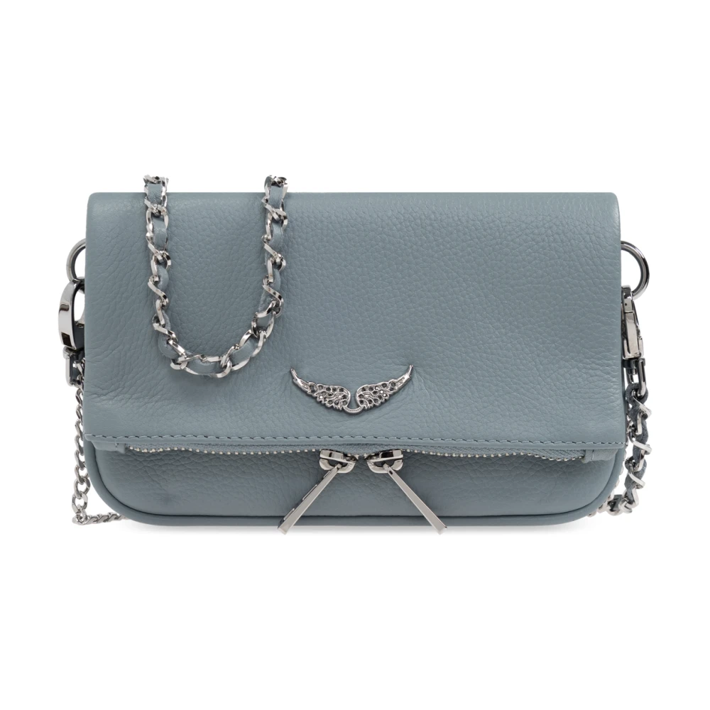 Zadig & Voltaire Schoudertas Rock Nano Blue Dames
