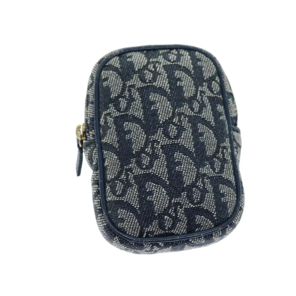 Dior Vintage Pre-owned Canvas dior-bags Blue Dames