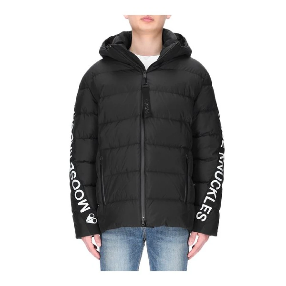 Moose Knuckles Men's Black Winter Jackets, Xl, Naufrage Puffer Jacket