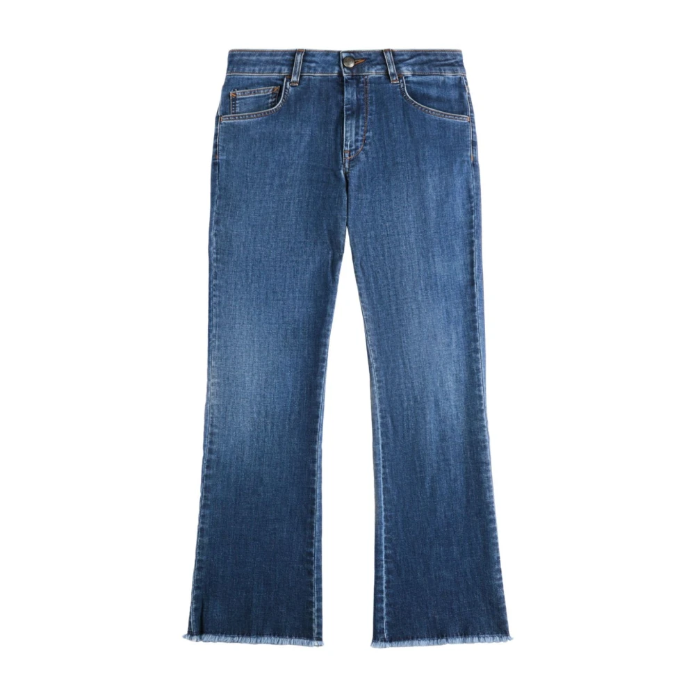 Fay Hemelsblauwe Jeans Klassieke Vijf Zakken Blue Dames