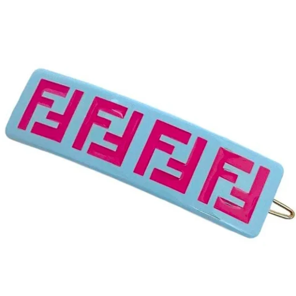 Fendi Vintage Pre-owned Fabric hair-accessories Pink Dames