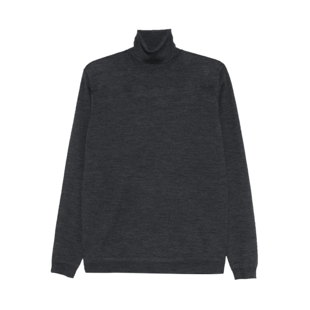 Goes Botanical Merino Wol Botanische Trui Gray Heren