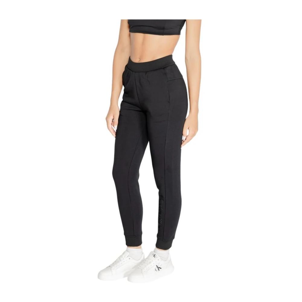 Calvin Klein Polyester Damesbroeken Collectie Black Dames