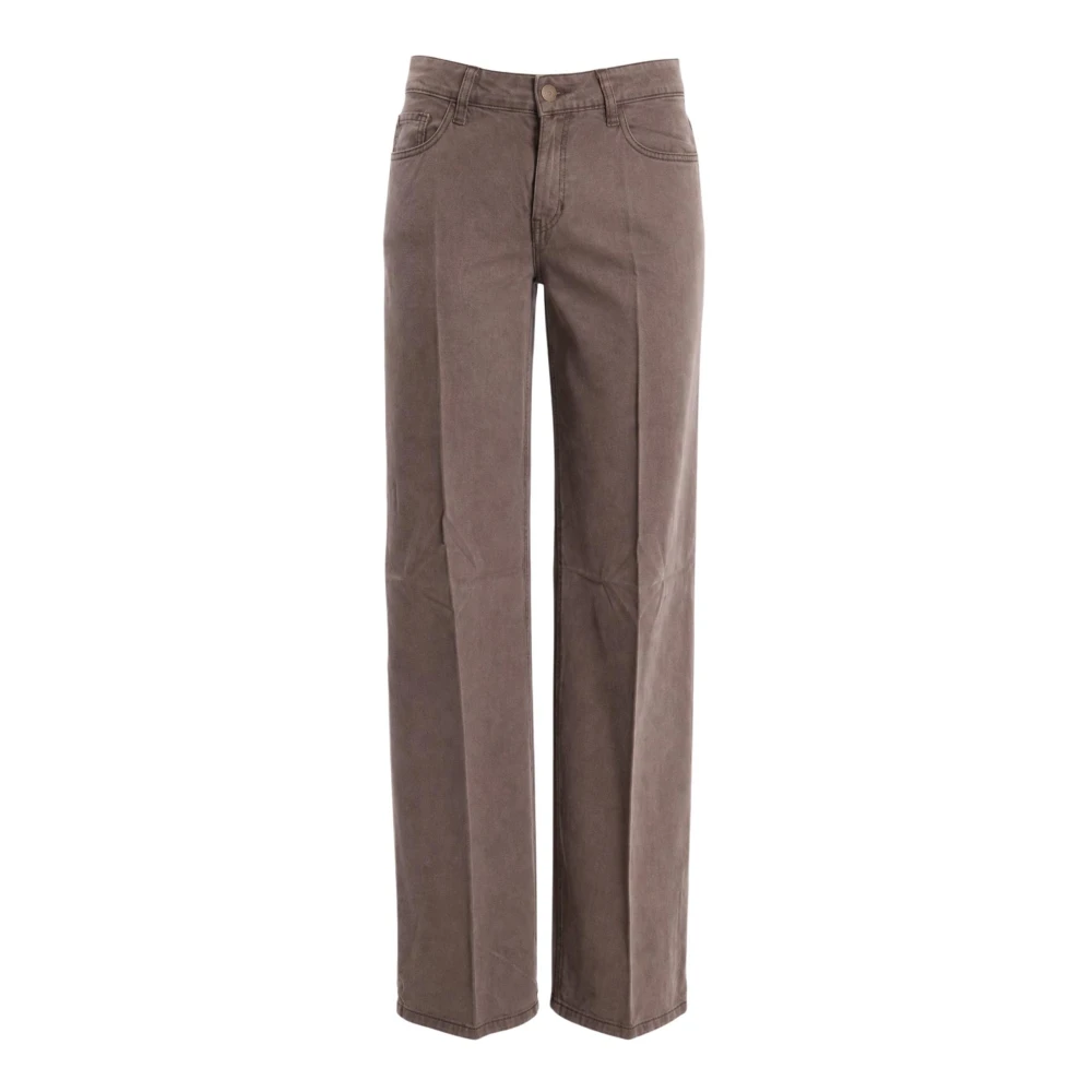 Guess Beige Wide Jeans, Female, W29 L32, Palazzo Trousers