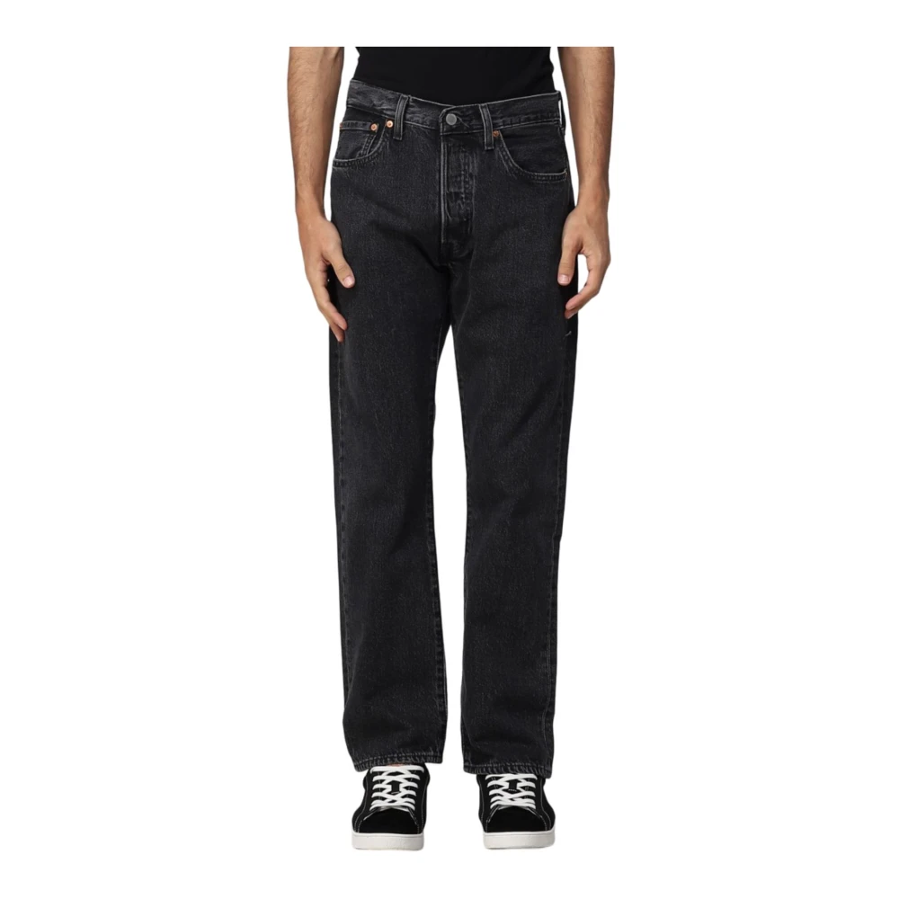 Levi's Slim-fit Jeans Black Heren