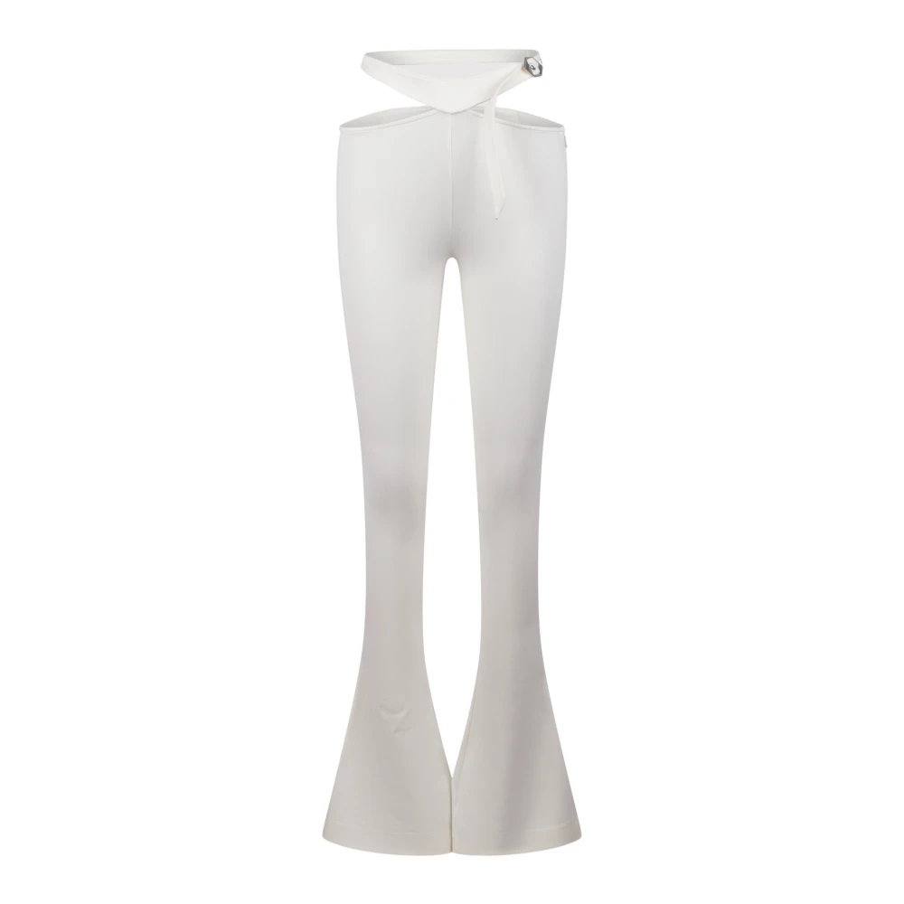 The Attico Wide Trousers White Dames