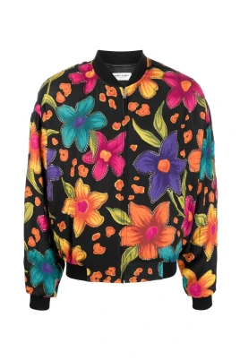 Teddy Fleurs Crepe Jacket