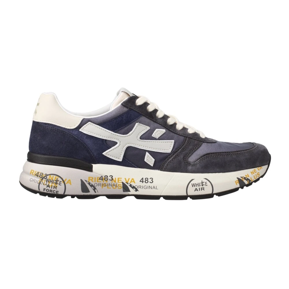 Premiata Men's Blue Sneakers, 7 Uk, Mick 7209 Trainers