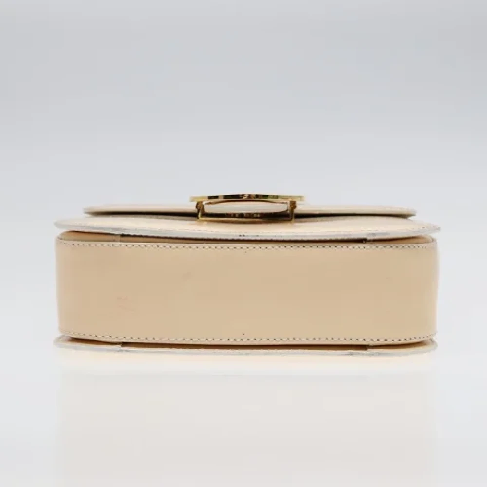 Celine Vintage Pre-owned Canvas celine-bags Beige Dames