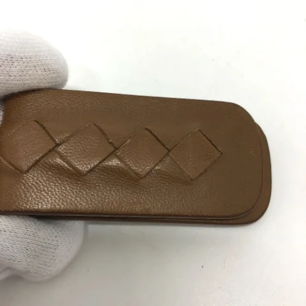 Bottega Veneta Vintage Pre-owned Leather wallets Brown Heren