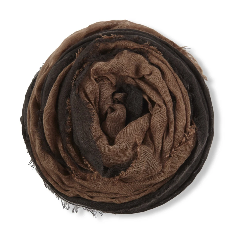 Cortana Tricolor Cashmere Zijden Sjaal Multicolor Dames