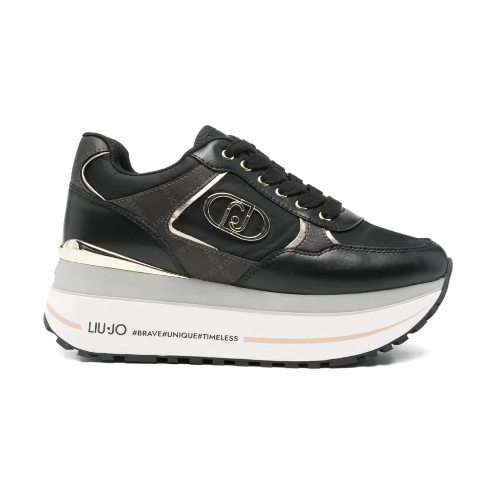 Liu Jo Maxi Wonder Plus 01 Dames Schoenen Zwart