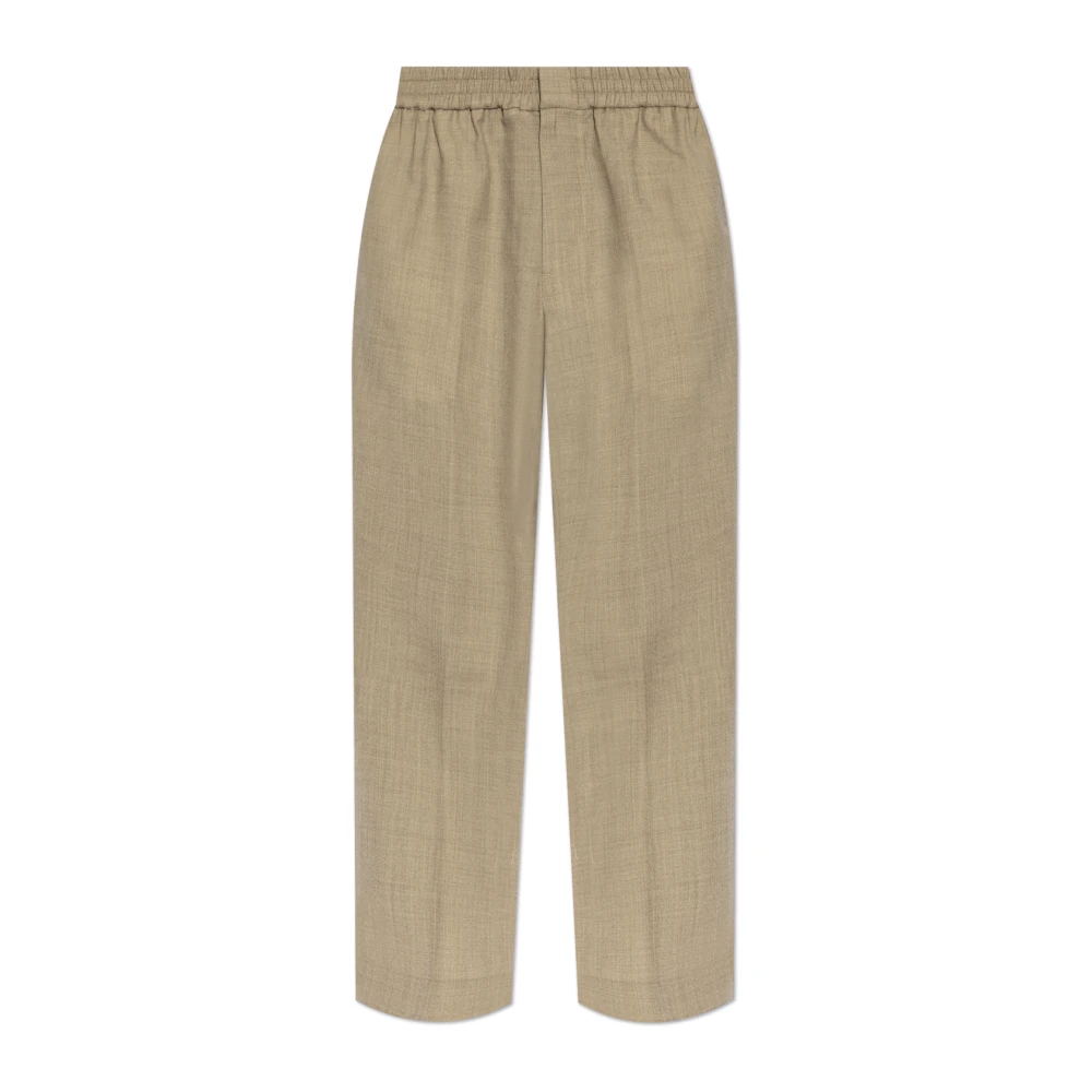 Ami Paris Elastische taillebroek Gray Heren