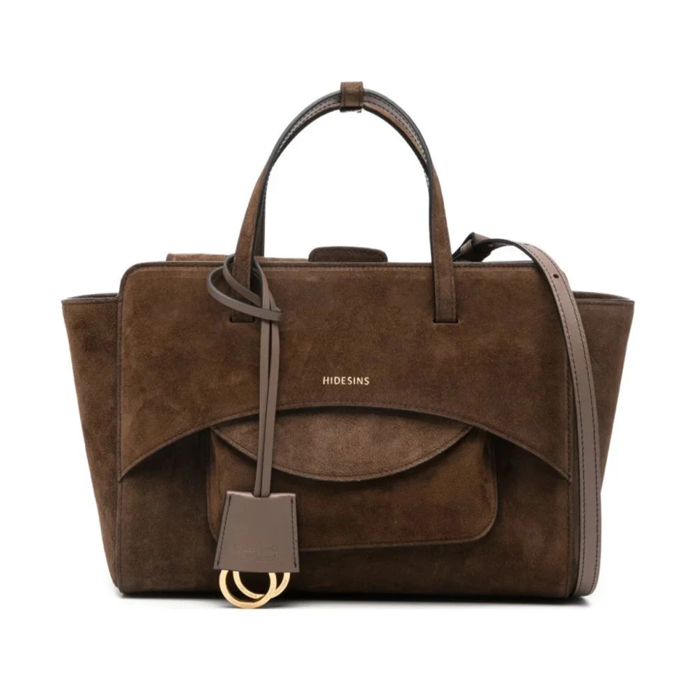 Hidesins Women's Brown Handbags, One Size, Handbag
