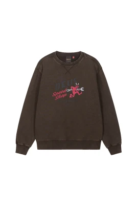 Dogleg Crew Sweatshirt
