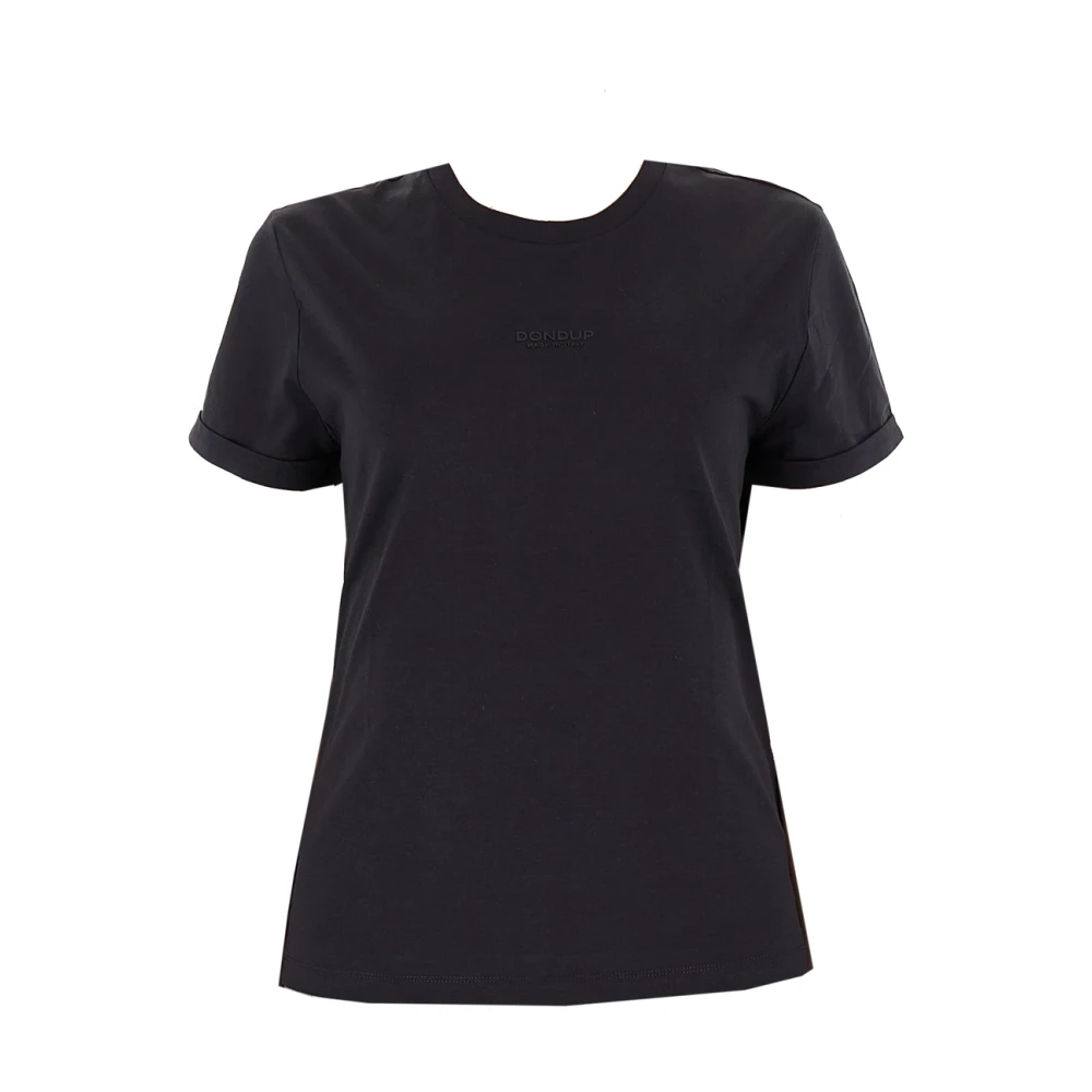 Dondup - Tops > T-Shirts - Black - Dondup - Modalova