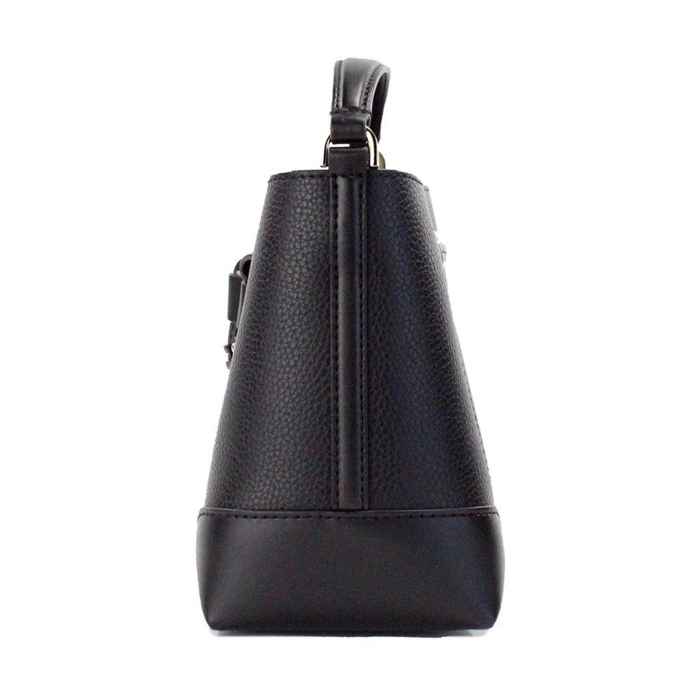 Michael Kors Zwarte crossbody tas van geperforeerd leer Black Dames