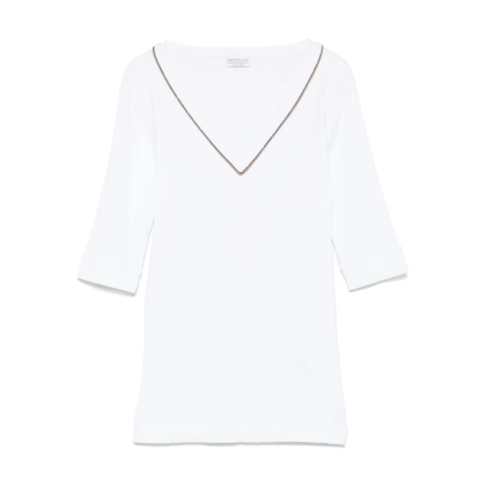 Tops > T-Shirts - - Brunello Cucinelli - Modalova