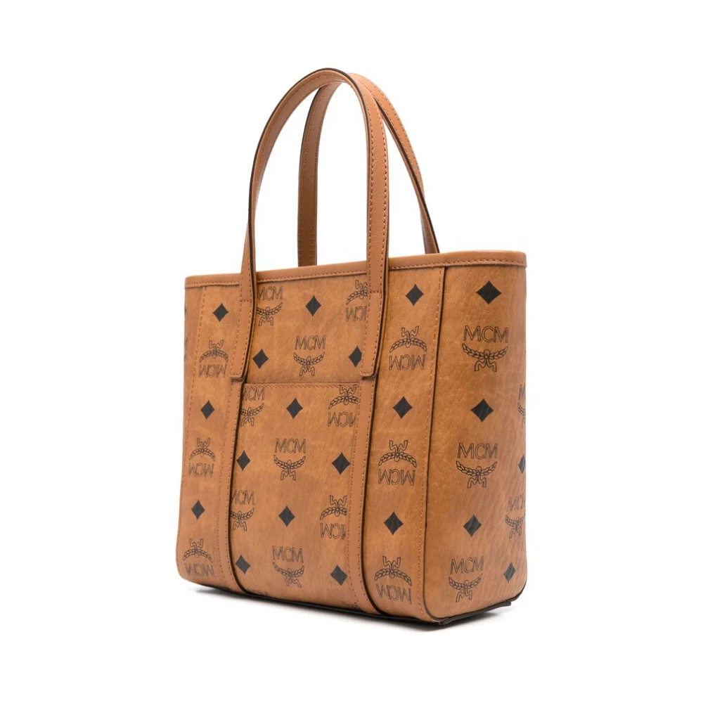 MCM Kameelbruine Toprits Handtas Brown Dames