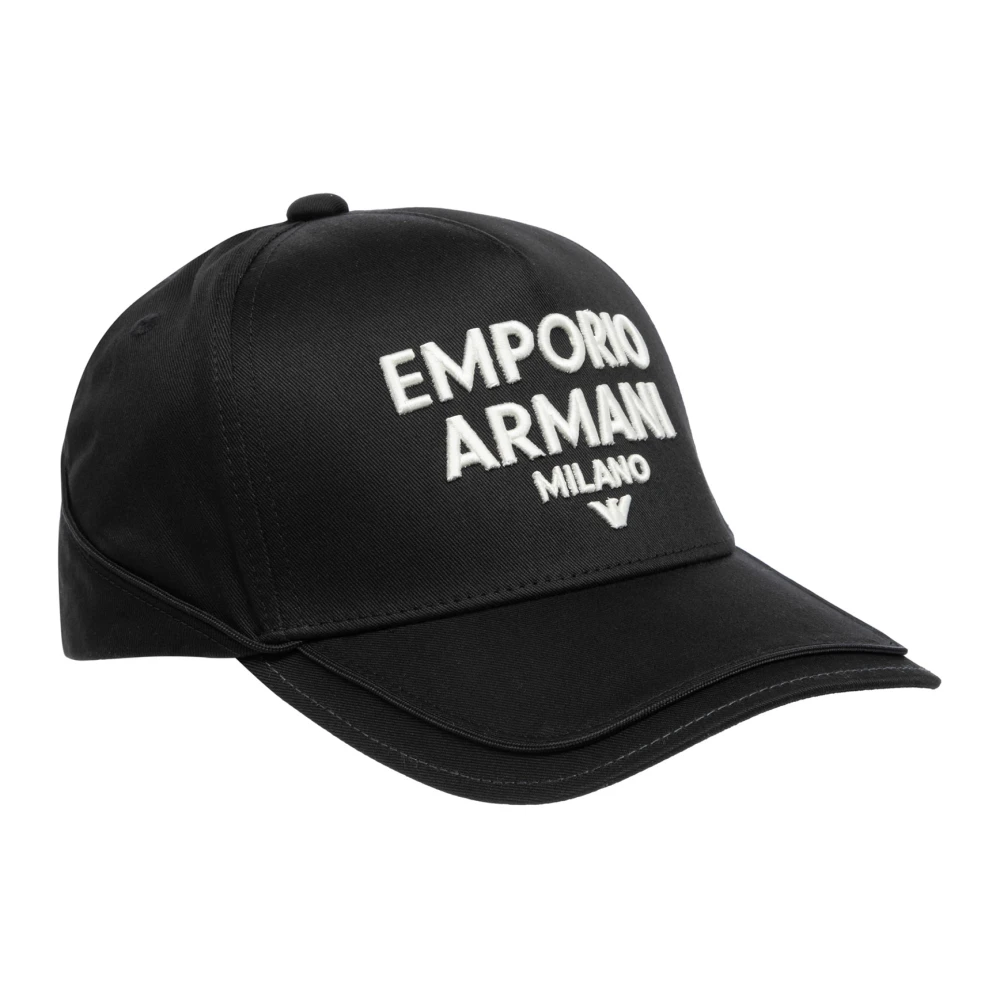 Emporio Armani Hat Black Heren