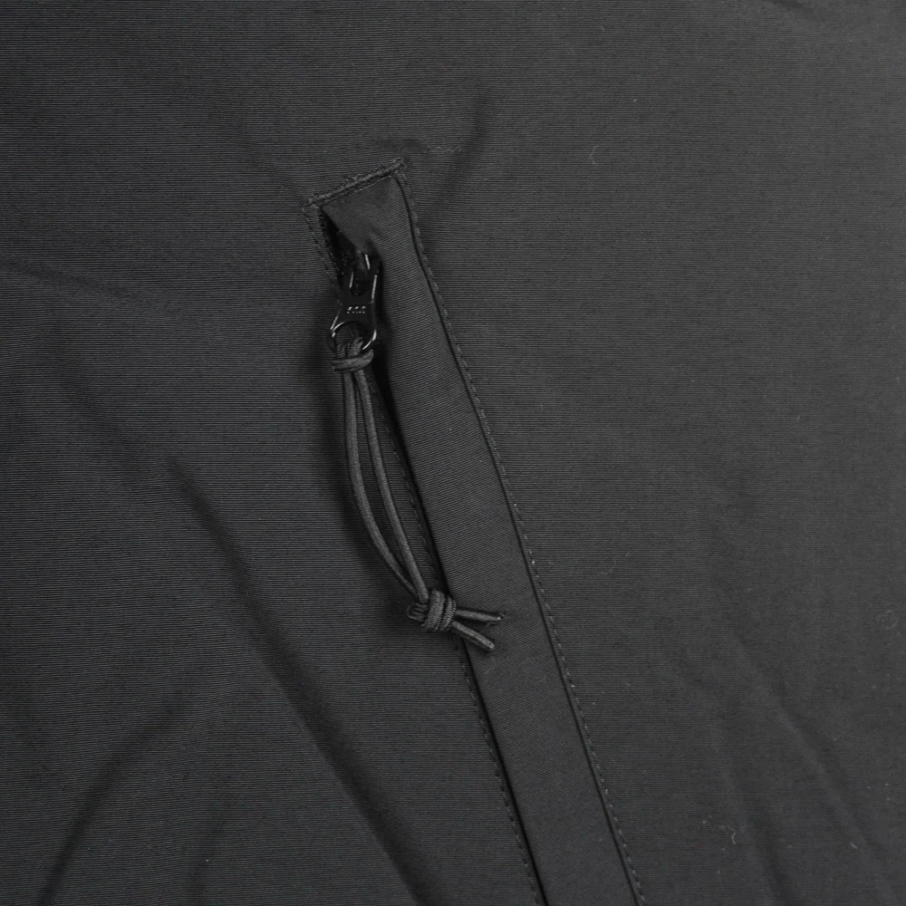 Carhartt WIP Capuchonzeiljack Zwart Wit Black Heren